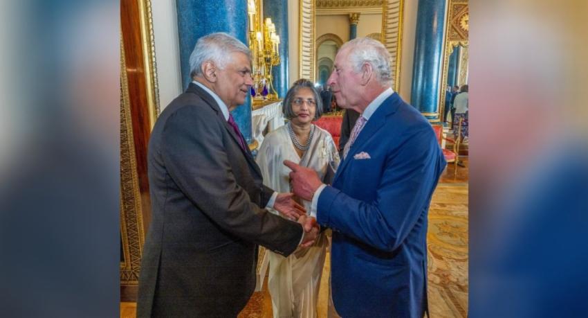President & First Lady meet King Charles III
